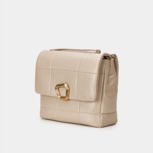 Bolsas Hombro Songmont Large Chocolate Beige | CHILE C2805