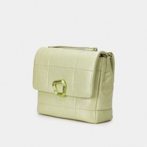 Bolsas Hombro Songmont Large Chocolate Verde Menta | CHILE I9567