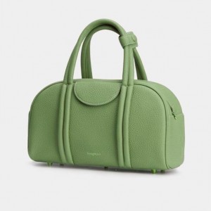 Bolsas Hombro Songmont Medium Bowling Verde Claro | CHILE X0186