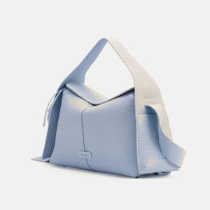 Bolso Tote Songmont Drippy Roof Azules Claro | CHILE D6134