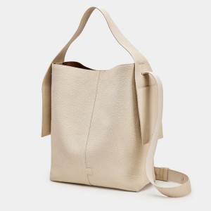 Bolso Tote Songmont Large Drippy Blancas | CHILE F7408