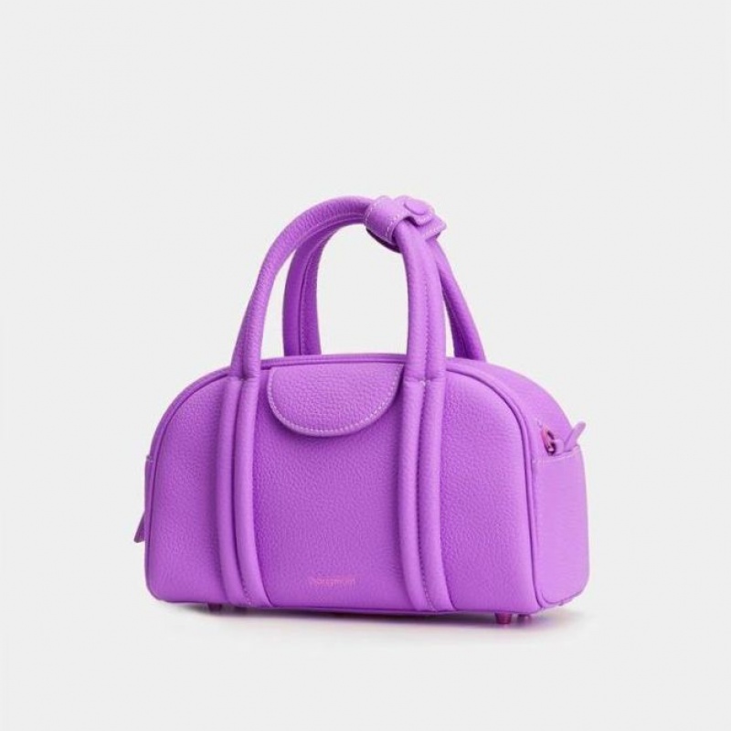 Bolsas Hombro Songmont Small Bowling Lavanda | CHILE C5460