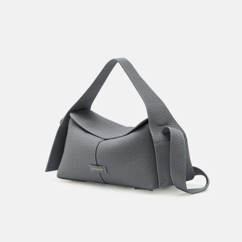 Bolso Tote Songmont Small Drippy Roof Gris | CHILE G4895