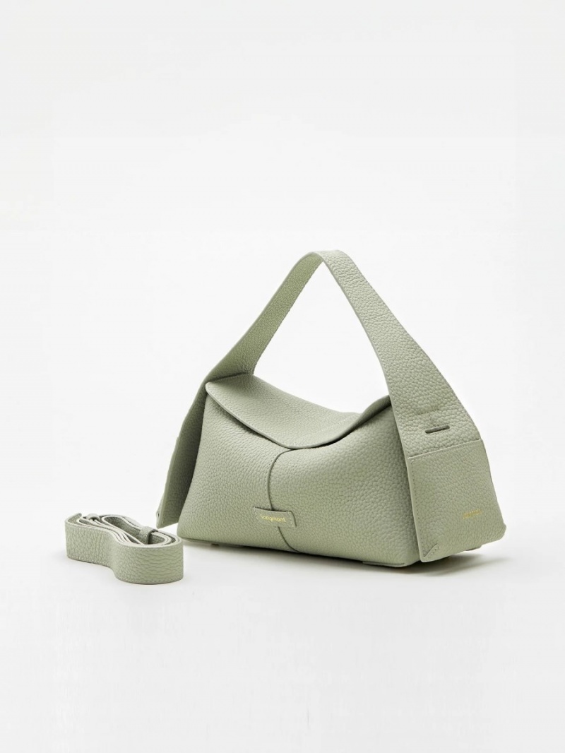 Bolso Tote Songmont Small Drippy Roof Verde Menta | CHILE W4827